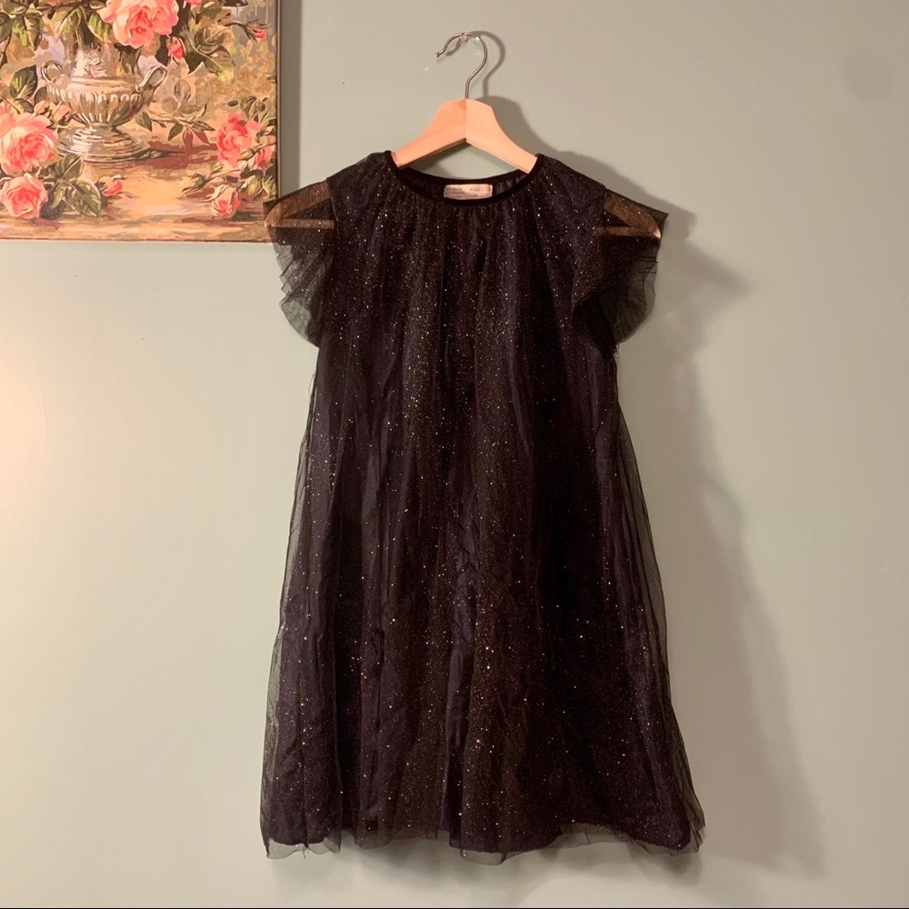 Zara Girl’s sparkling black dress